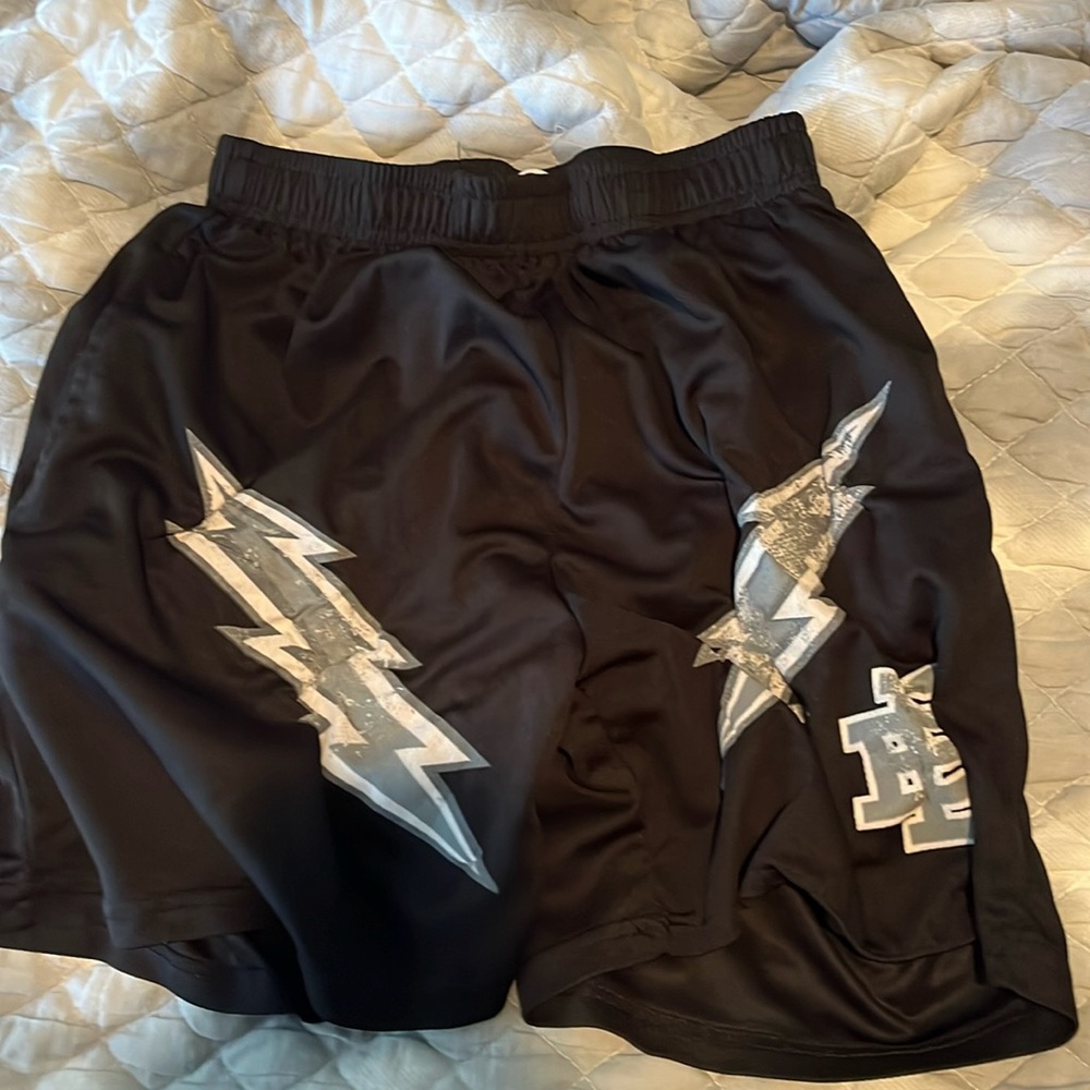 Used black Eric Emmanuel shorts FAKE